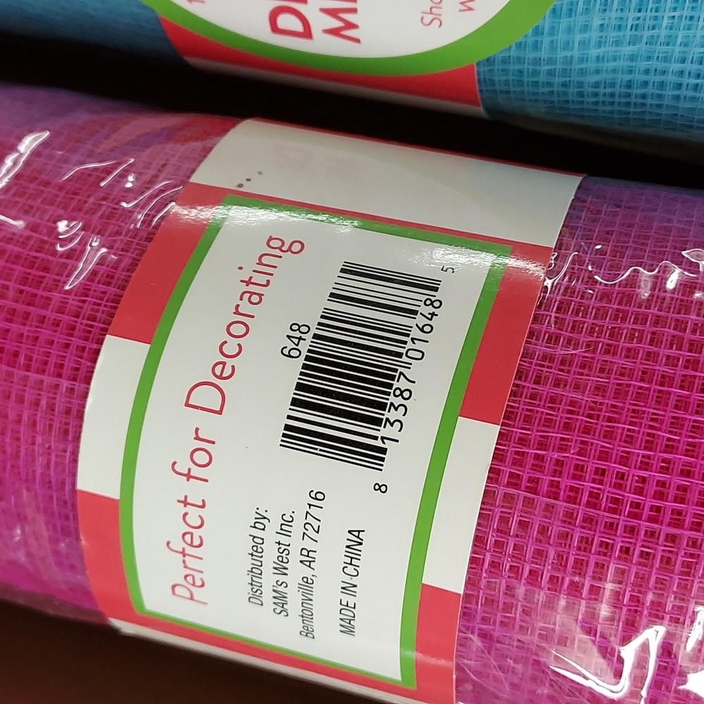 Decorative Mesh Ribbon 3-bundle - Picture 4 of 5